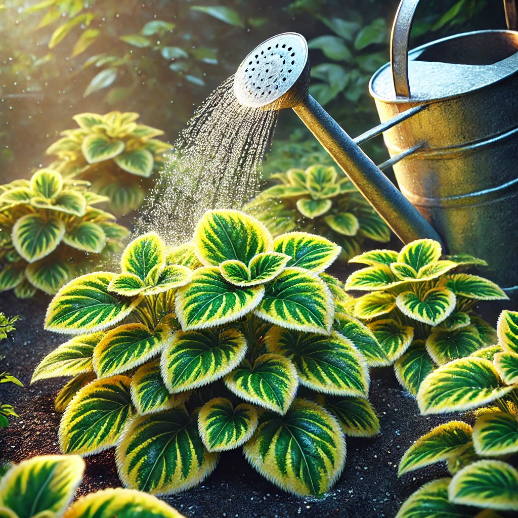 Watering Your Plectranthus Lemon Lime