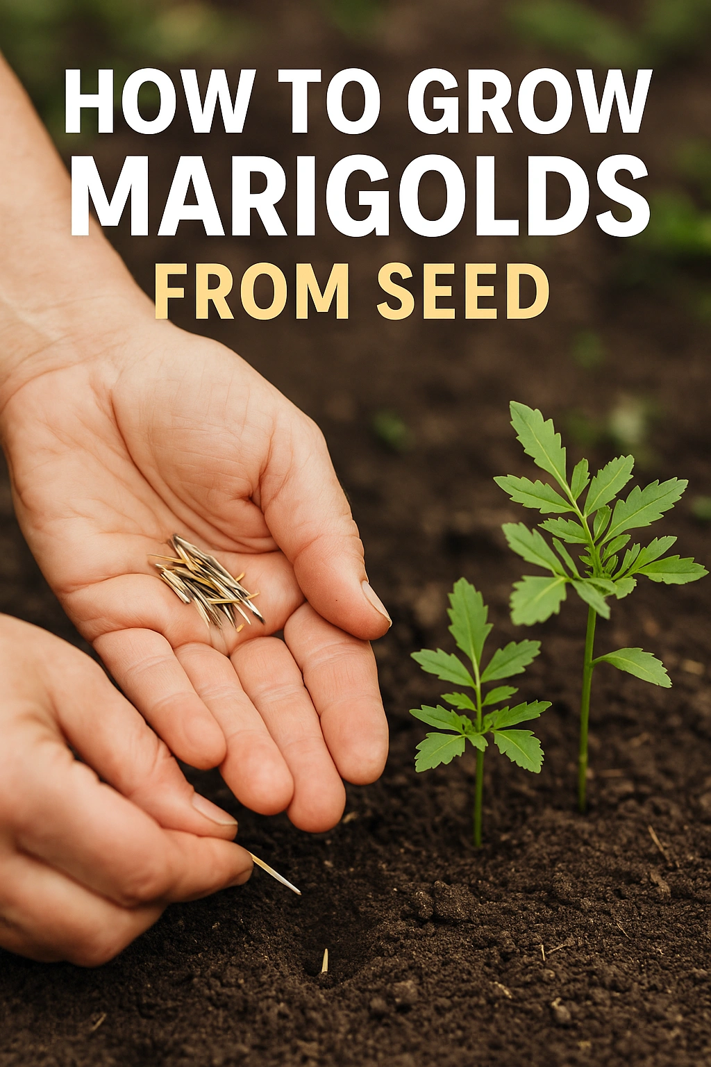 How to Grow Marigolds from Seed