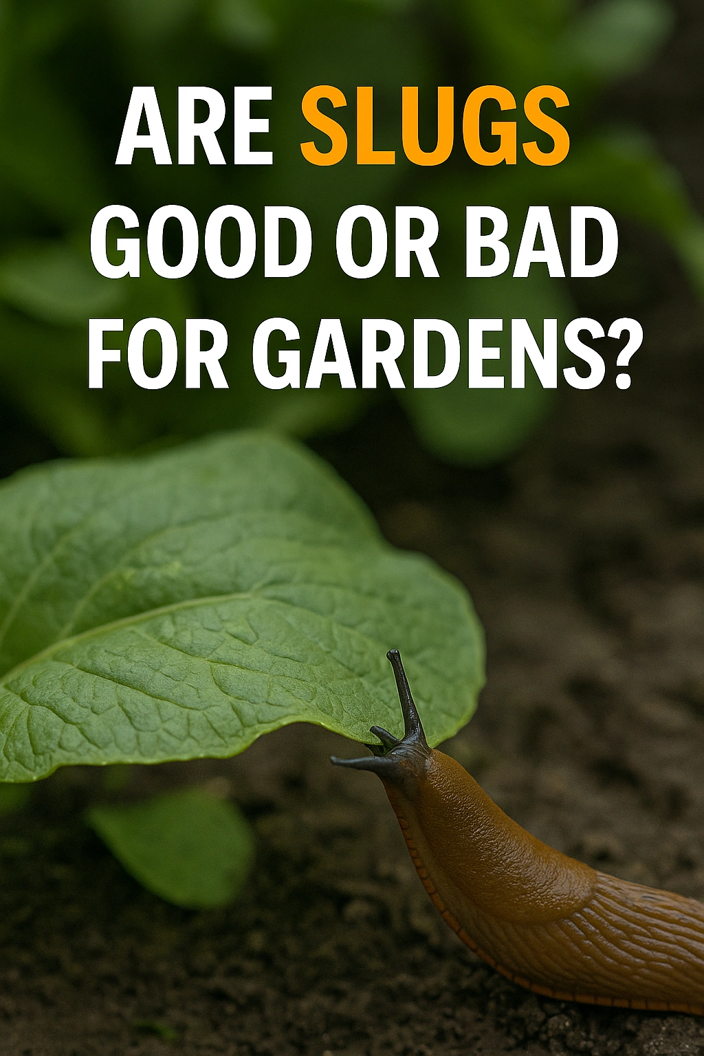 Are Slugs Good or Bad for Gardens