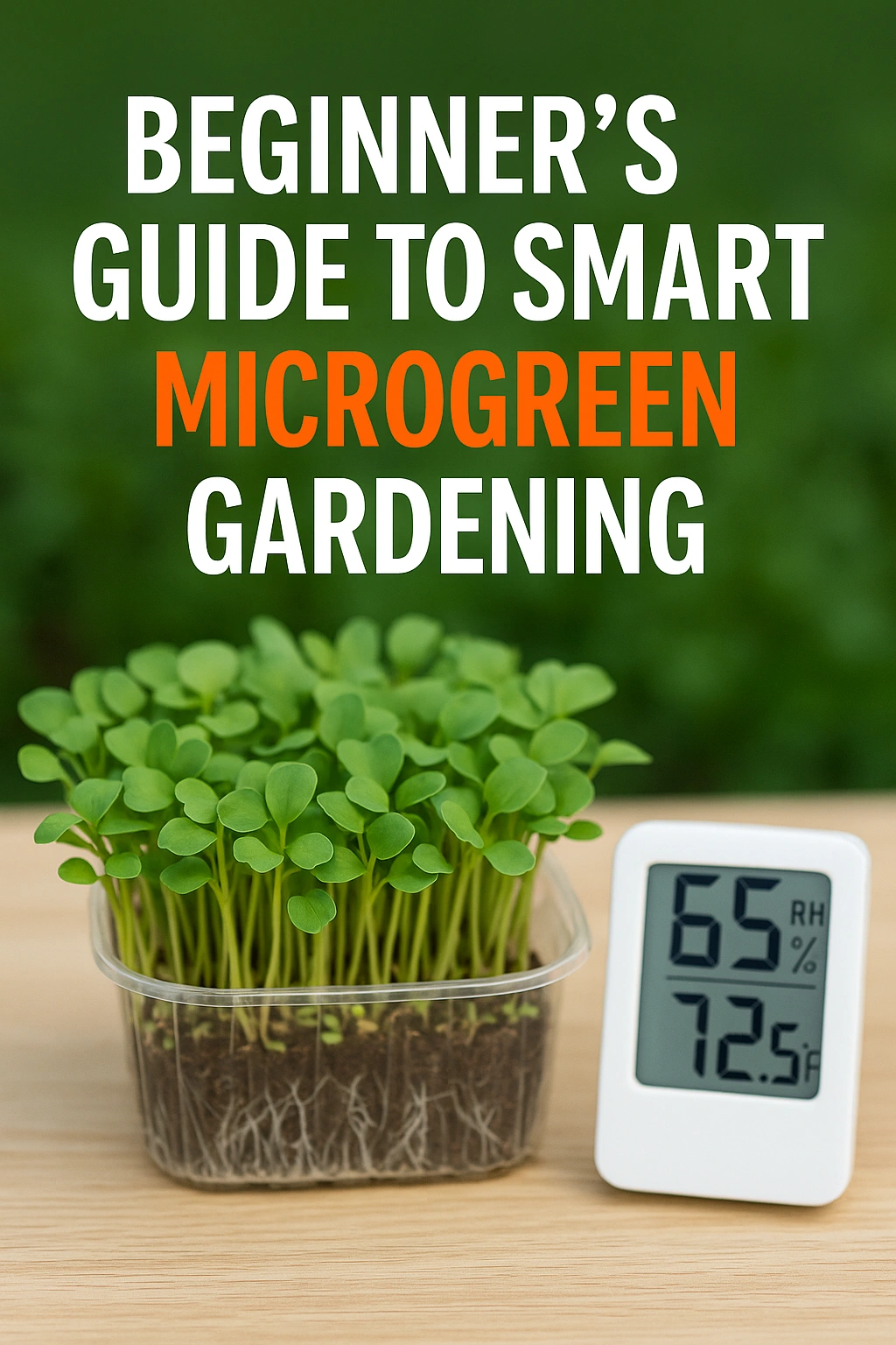 Beginner’s Guide to Smart Microgreen Gardening