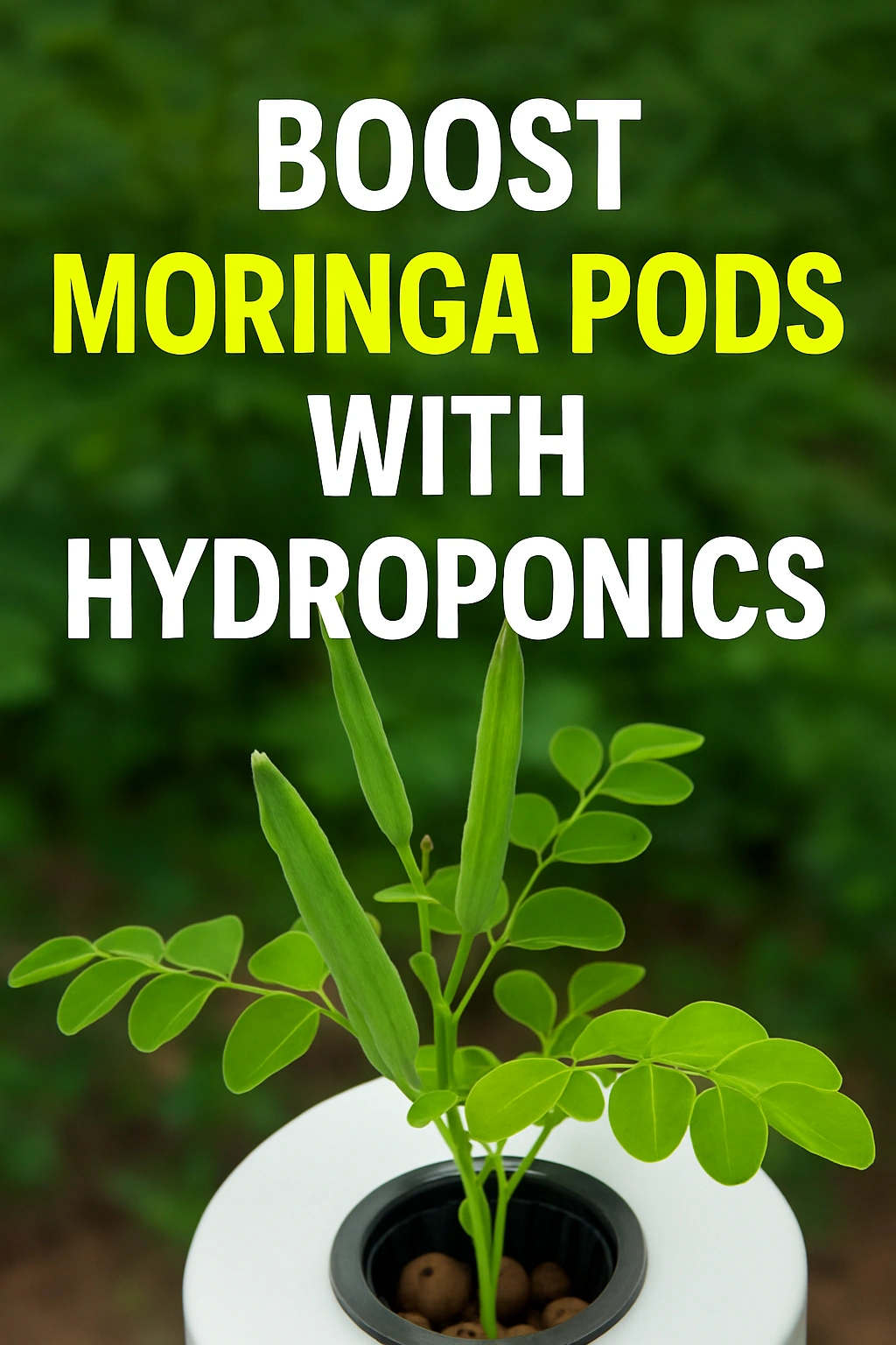 Boost Moringa Pods with Hydroponics