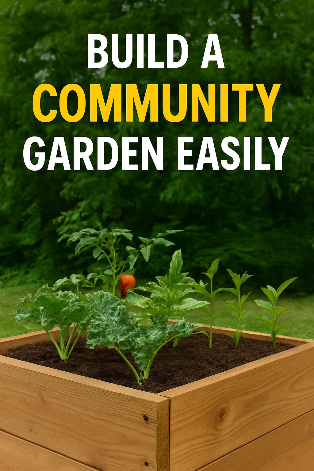 Build a Community Garden Easily