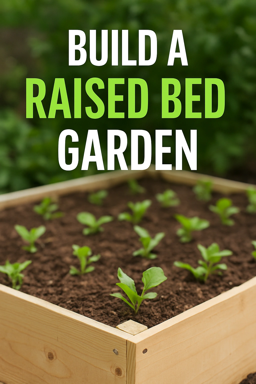 Build a Raised Bed Garden