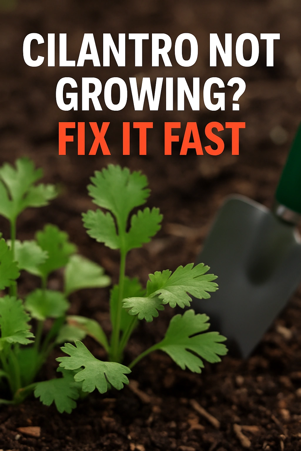Cilantro Not Growing Fix It Fast