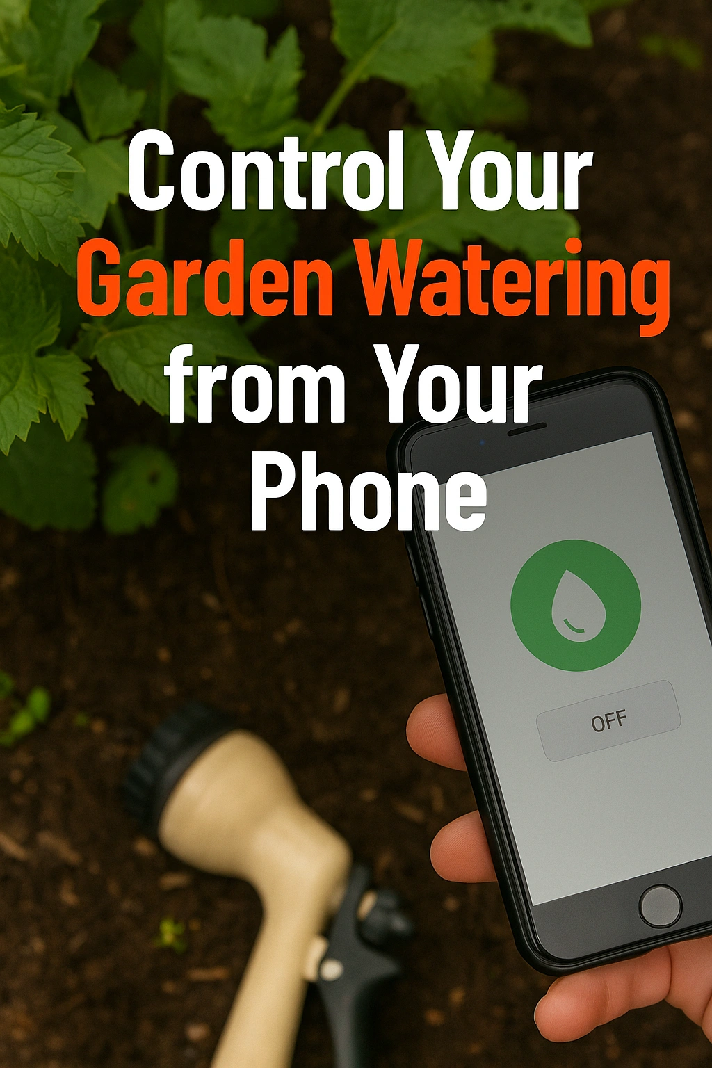 Control Your Garden Watering from Your Phone