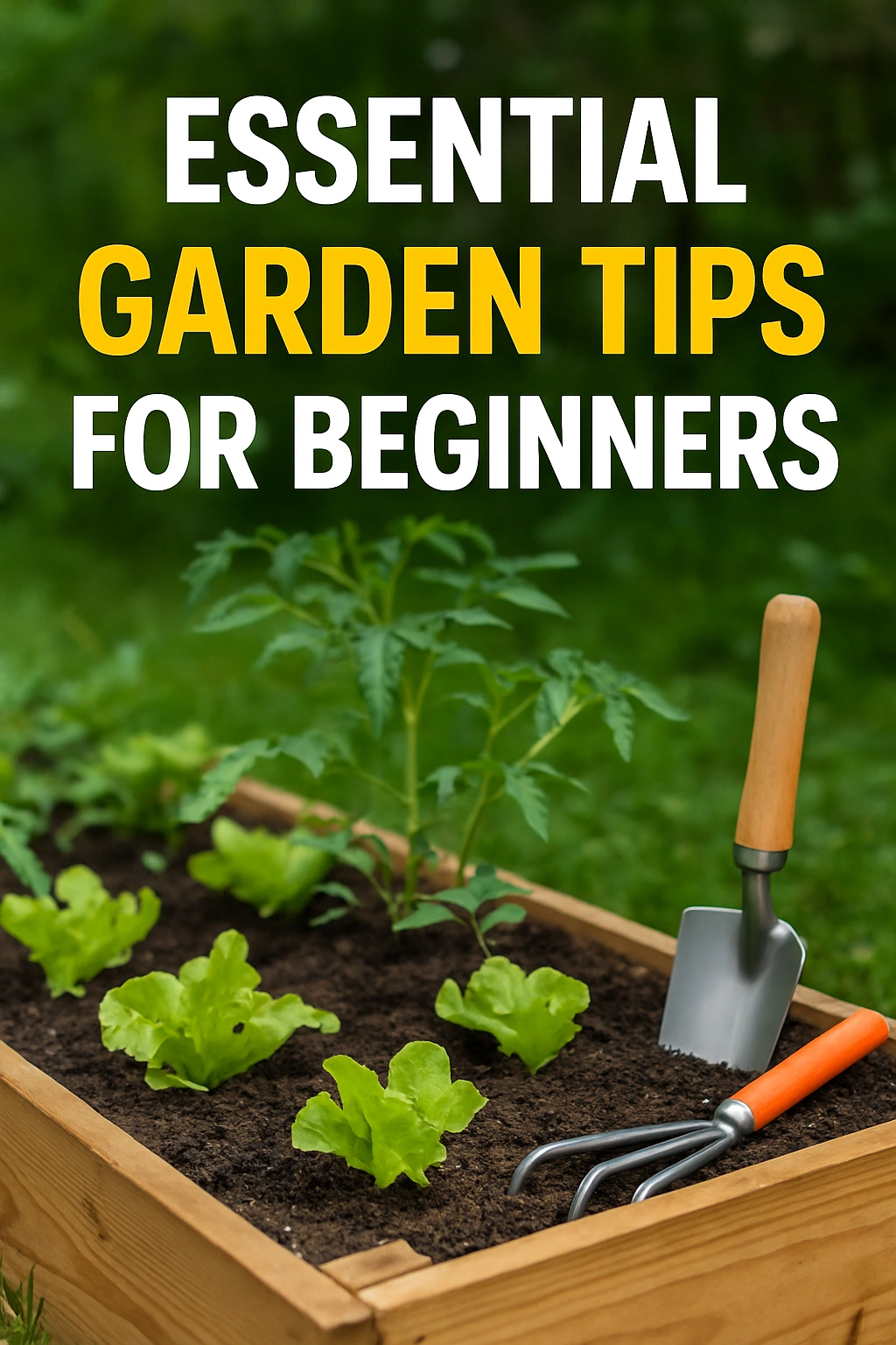 Essential Garden Tips for Beginners