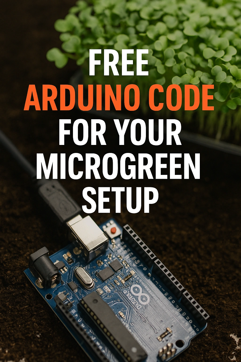 Free Arduino Code for Your Microgreen Setup