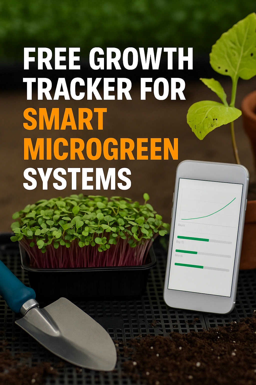 Free Growth Tracker for Smart Microgreen Systems