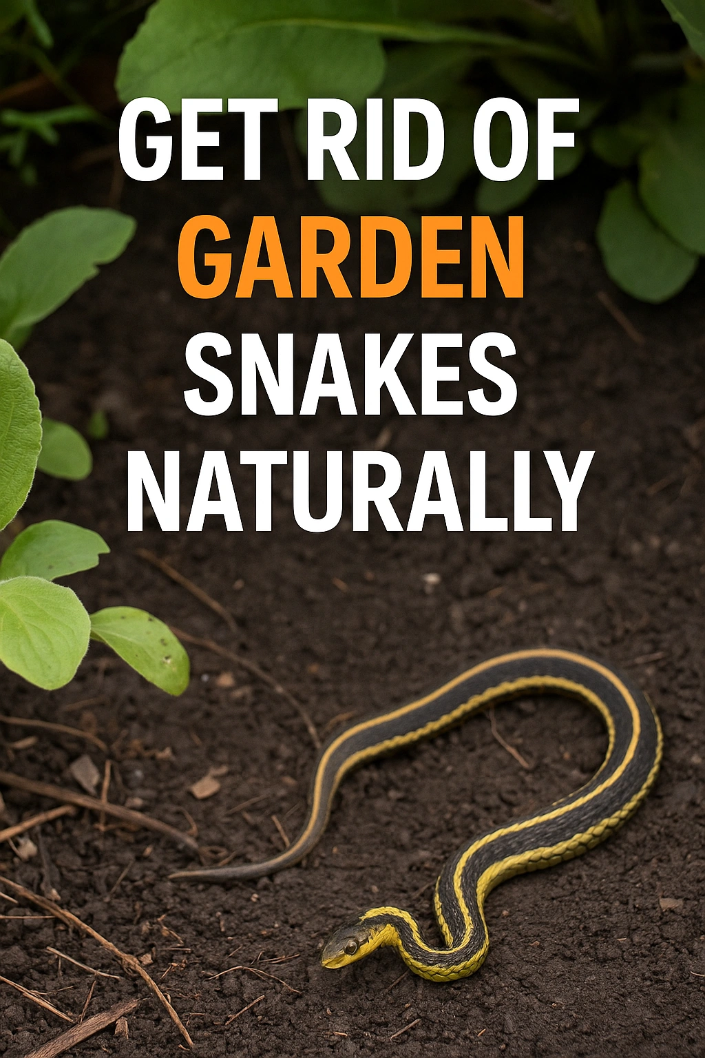 Get Rid of Garden Snakes Naturally