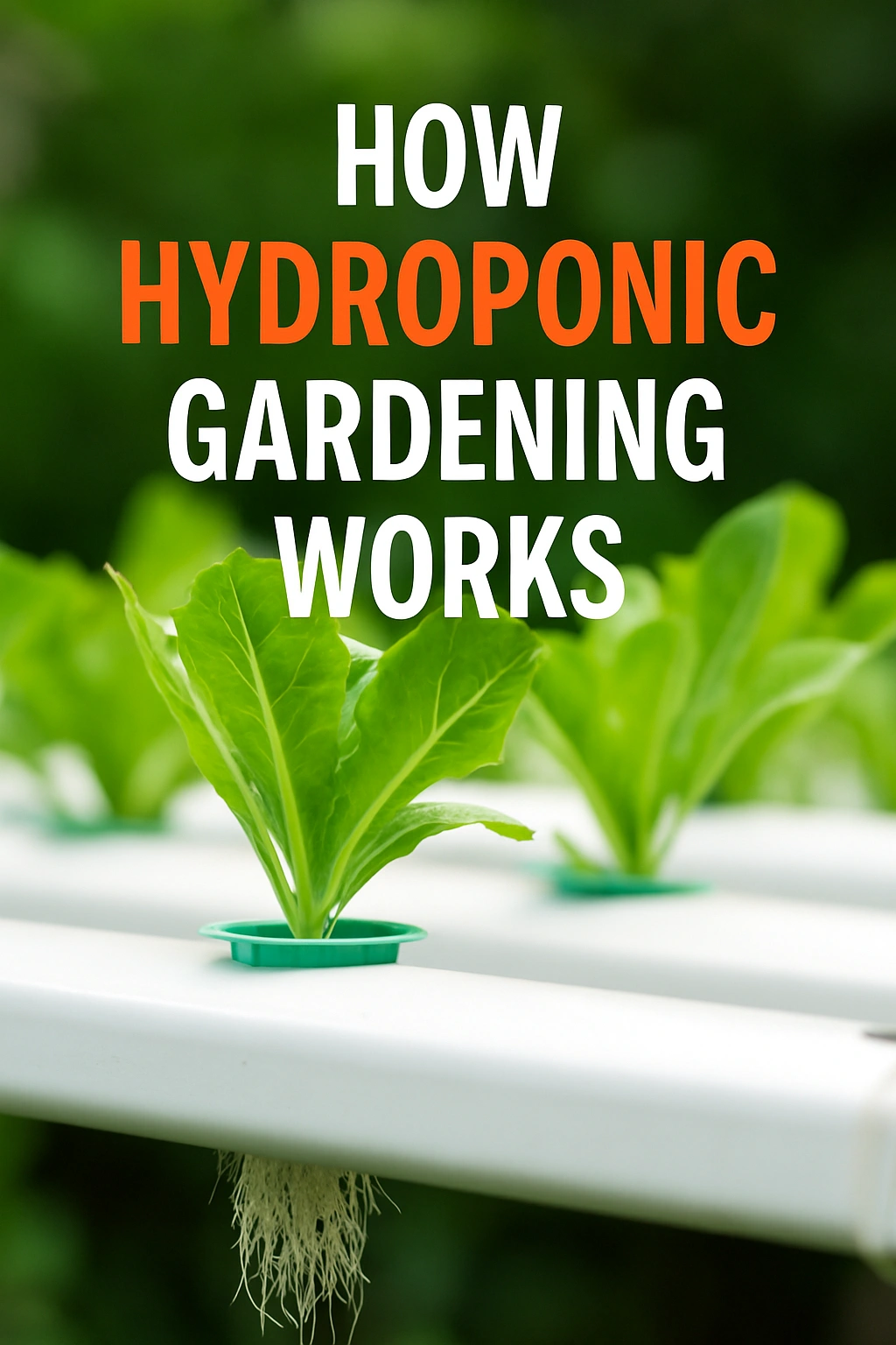How Hydroponic Gardening Works