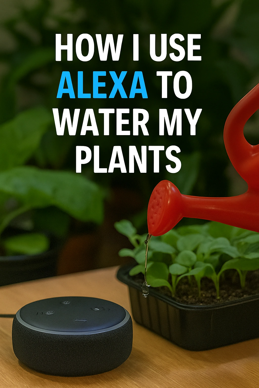 How I Use Alexa to Water My Plants