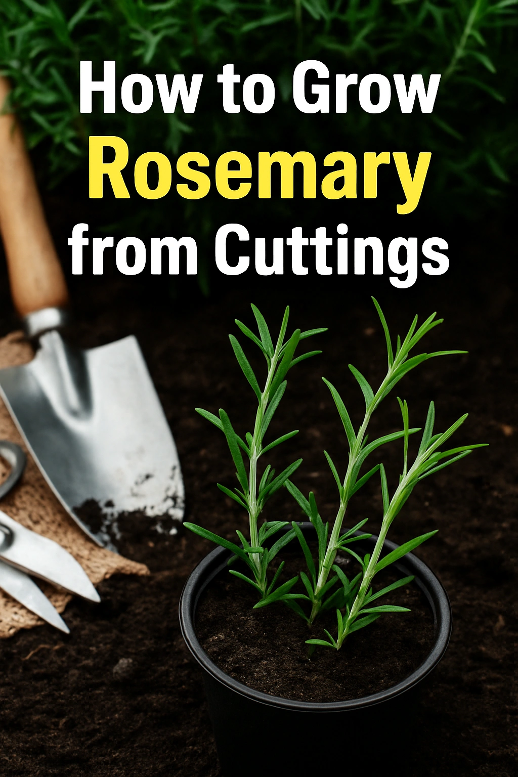 How to Grow Rosemary from Cuttings