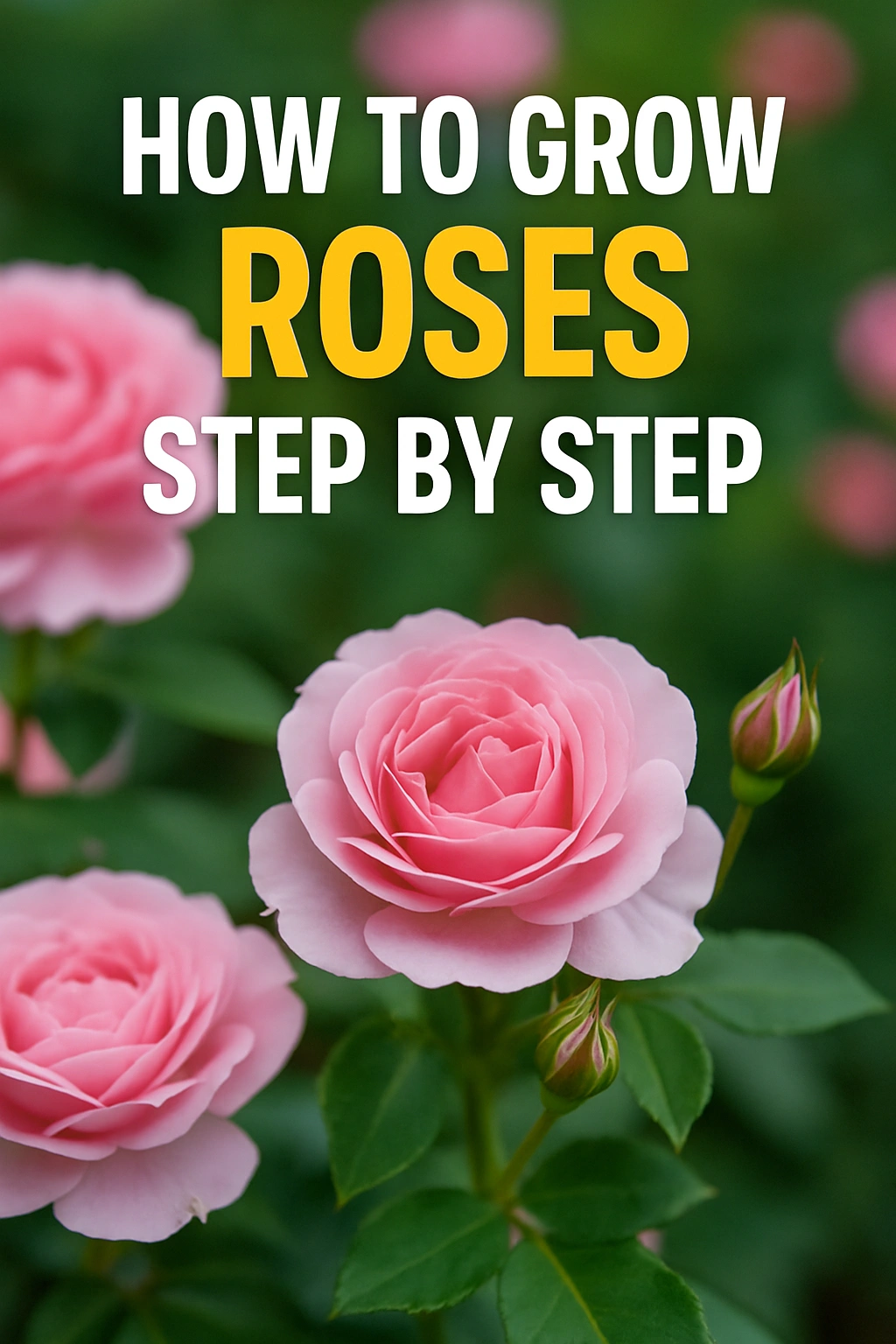 How to Grow Roses Step by Step