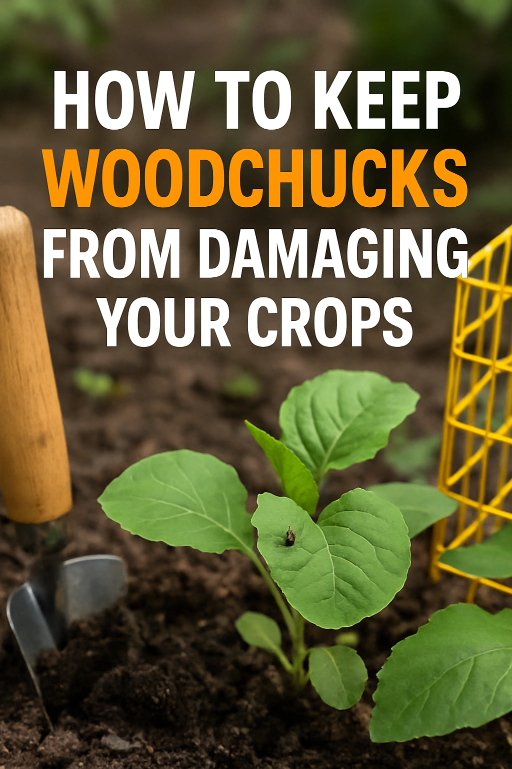 How to Keep Woodchucks from Damaging Your Crops