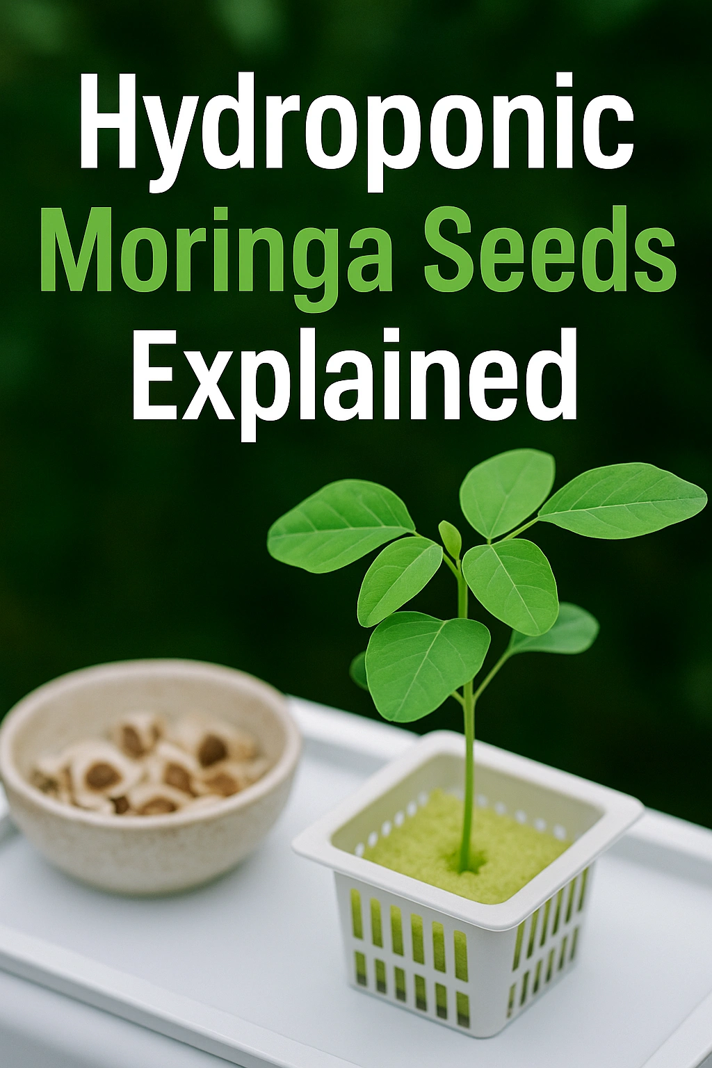 Hydroponic Moringa Seeds Explained