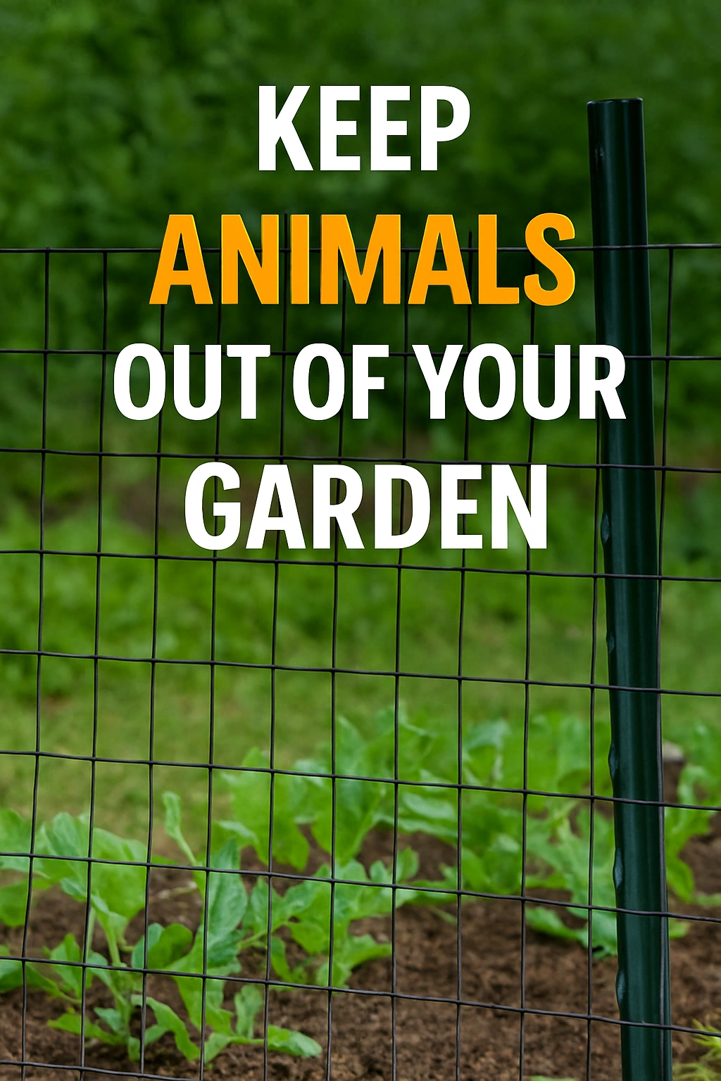 Keep Animals Out of Your Garden