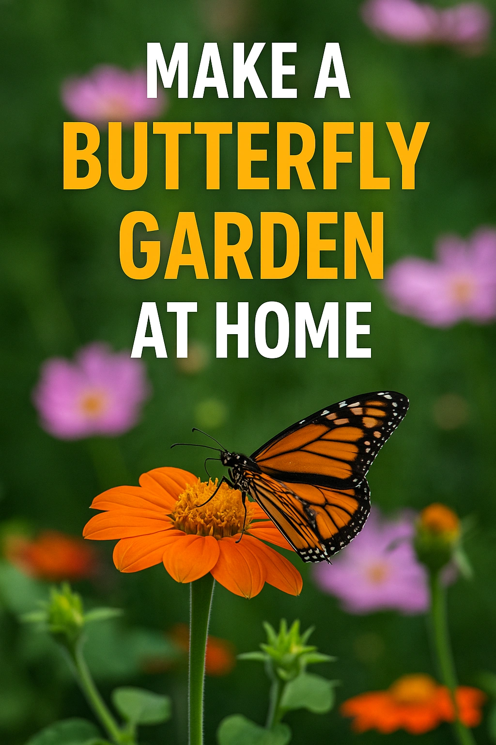 Make a Butterfly Garden at Home