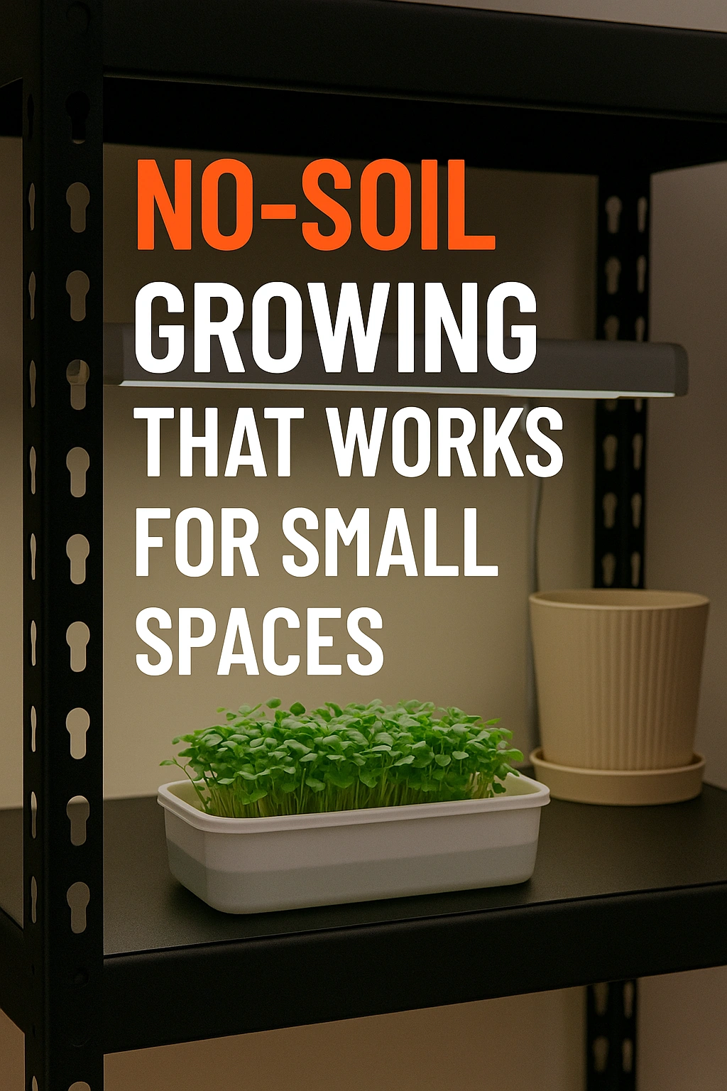 No-Soil Growing That Works for Small Spaces