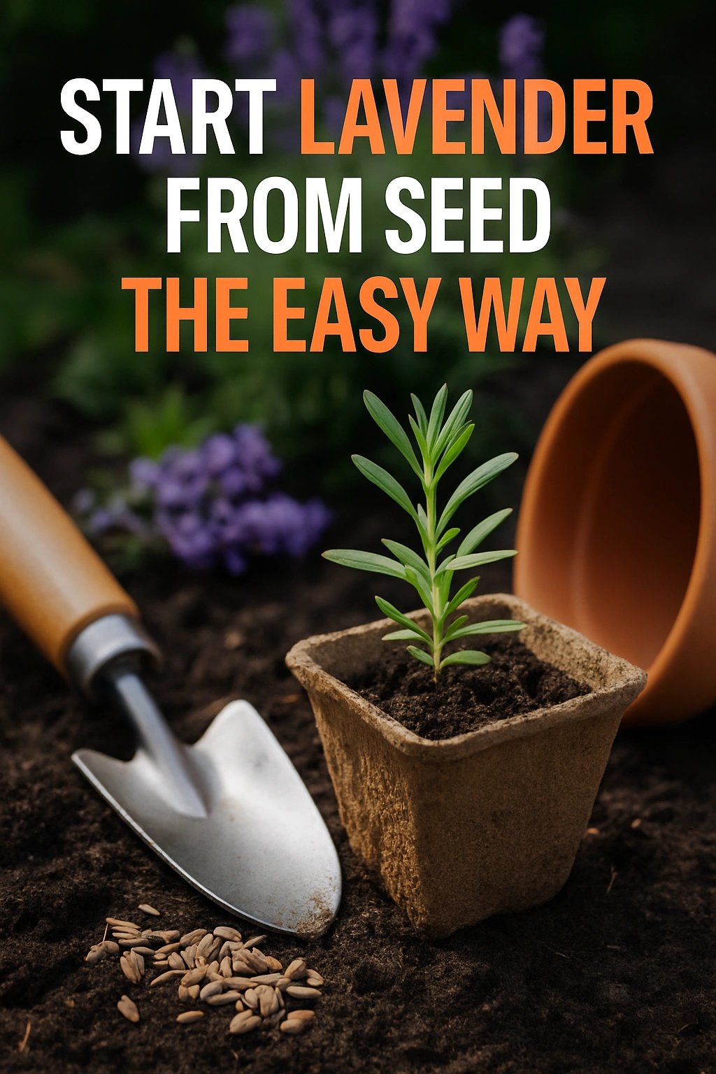 Start Lavender from Seed the Easy Way