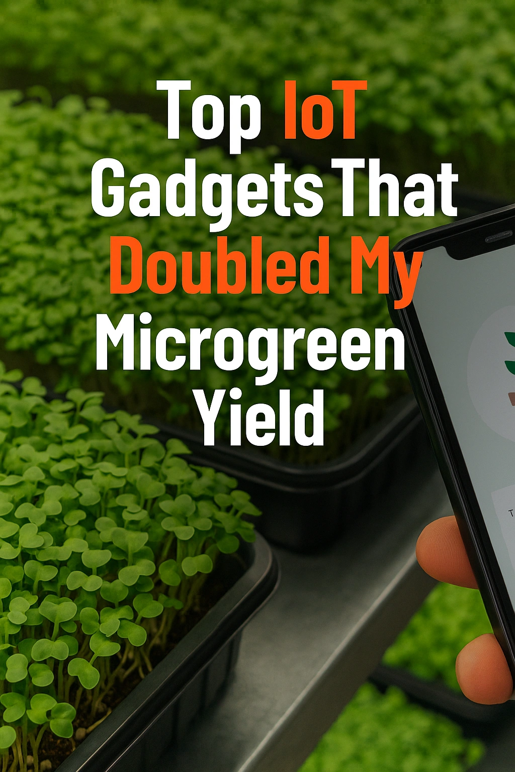 Top IoT Gadgets That Doubled My Microgreen Yield
