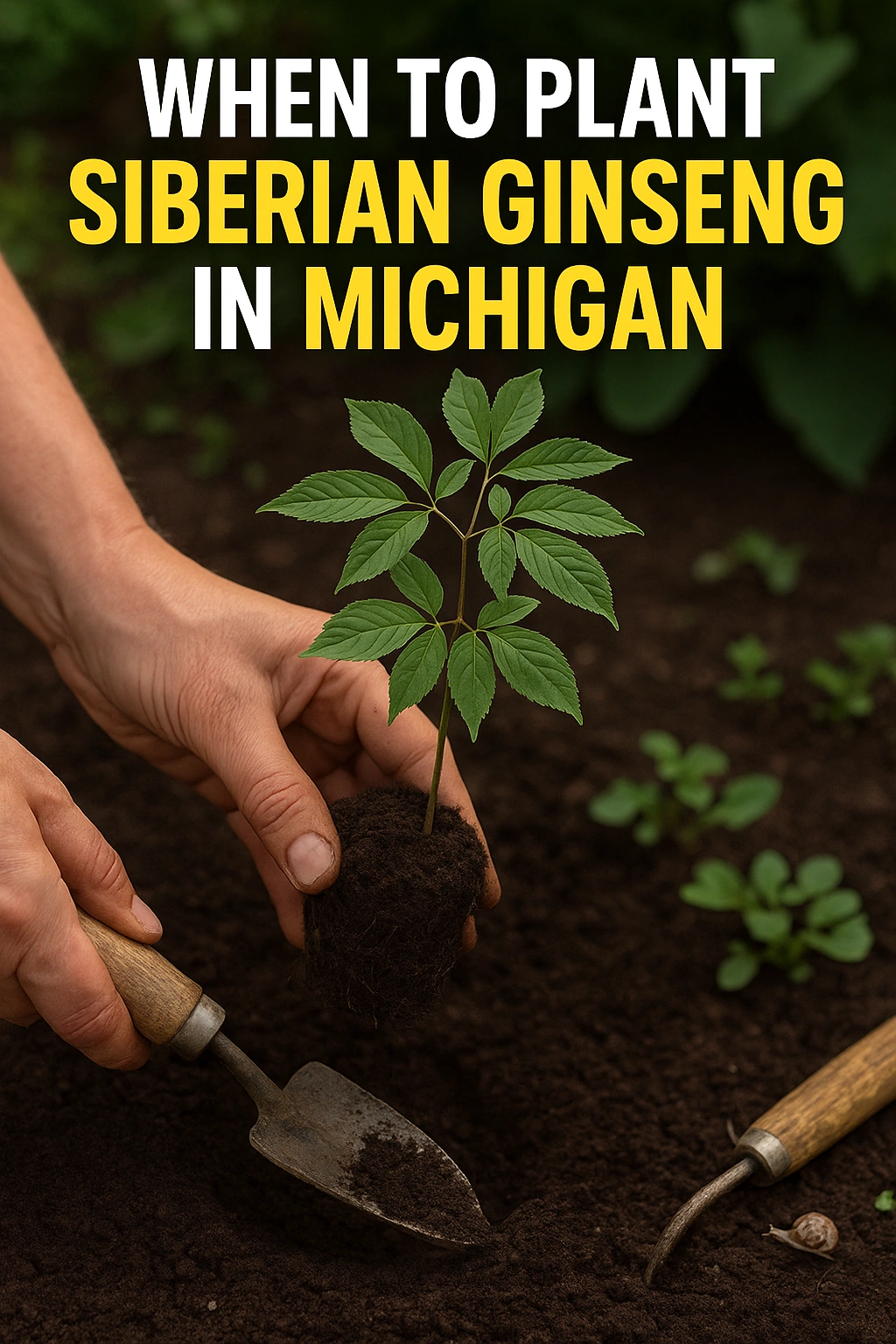 When to Plant Siberian Ginseng in Michigan