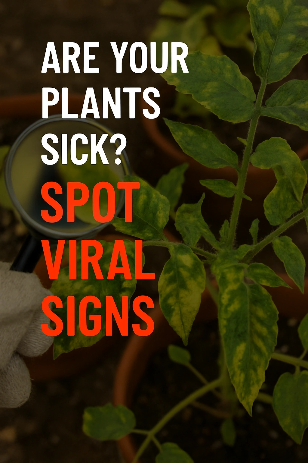 Are Your Plants Sick Spot Viral Signs