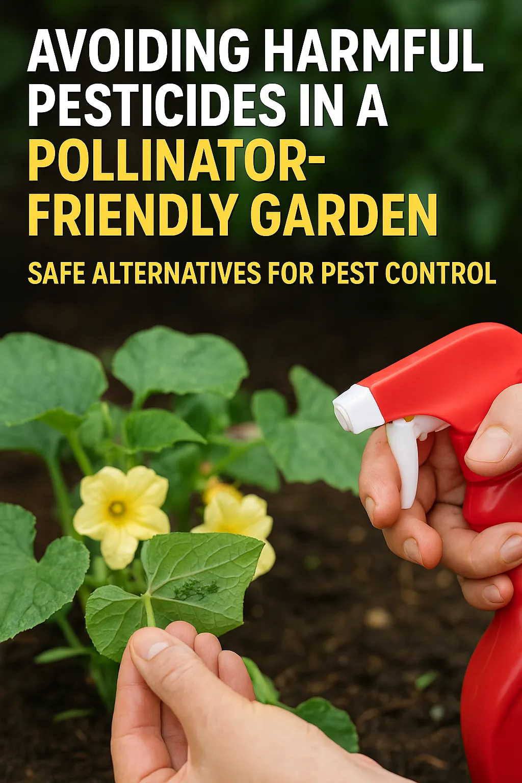 Avoiding Harmful Pesticides in a Pollinator-Friendly Garden_ Safe Alternatives for Pest Control