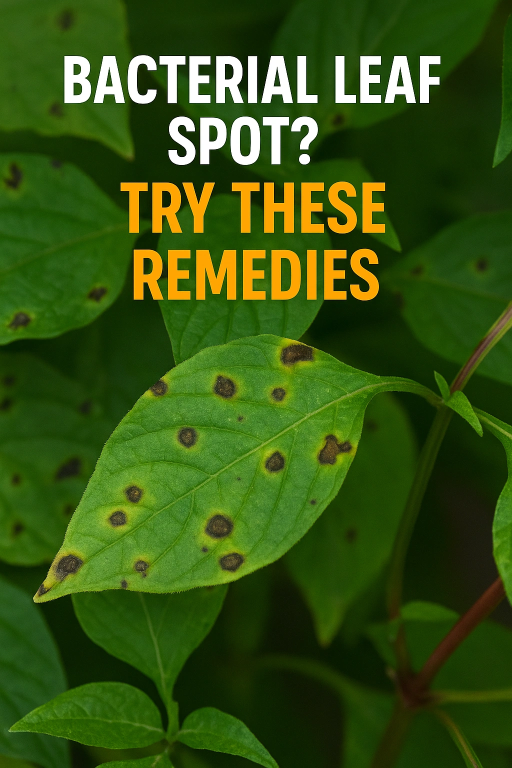 Bacterial Leaf Spot Try These Remedies