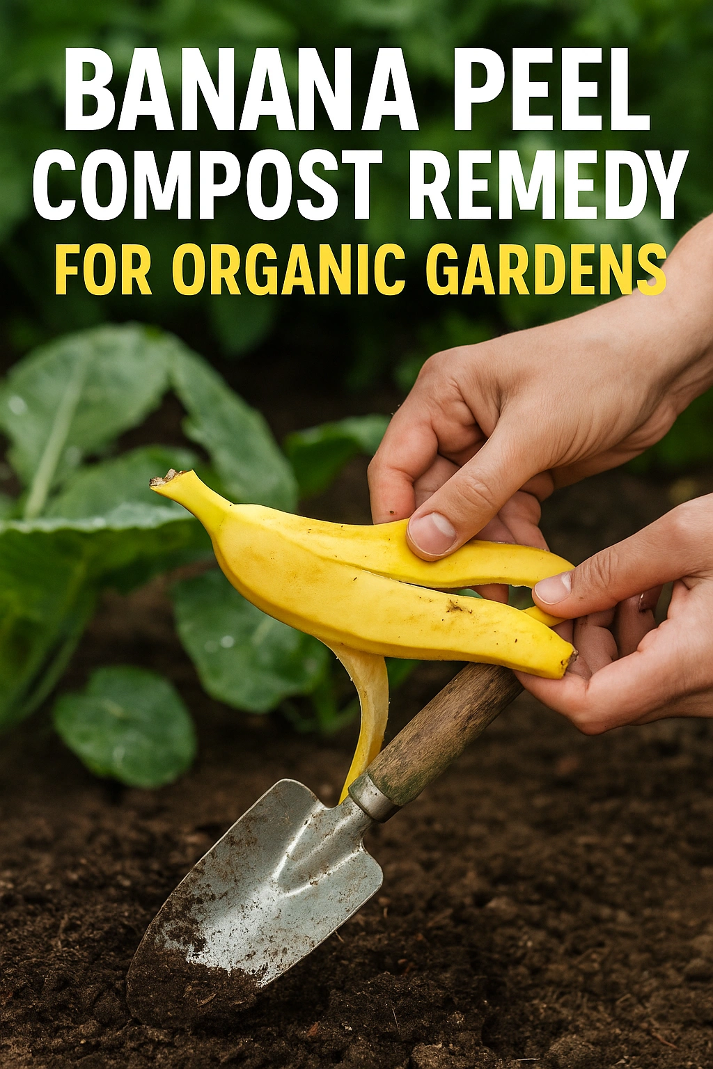 Banana Peel Compost Remedy for Organic Gardens