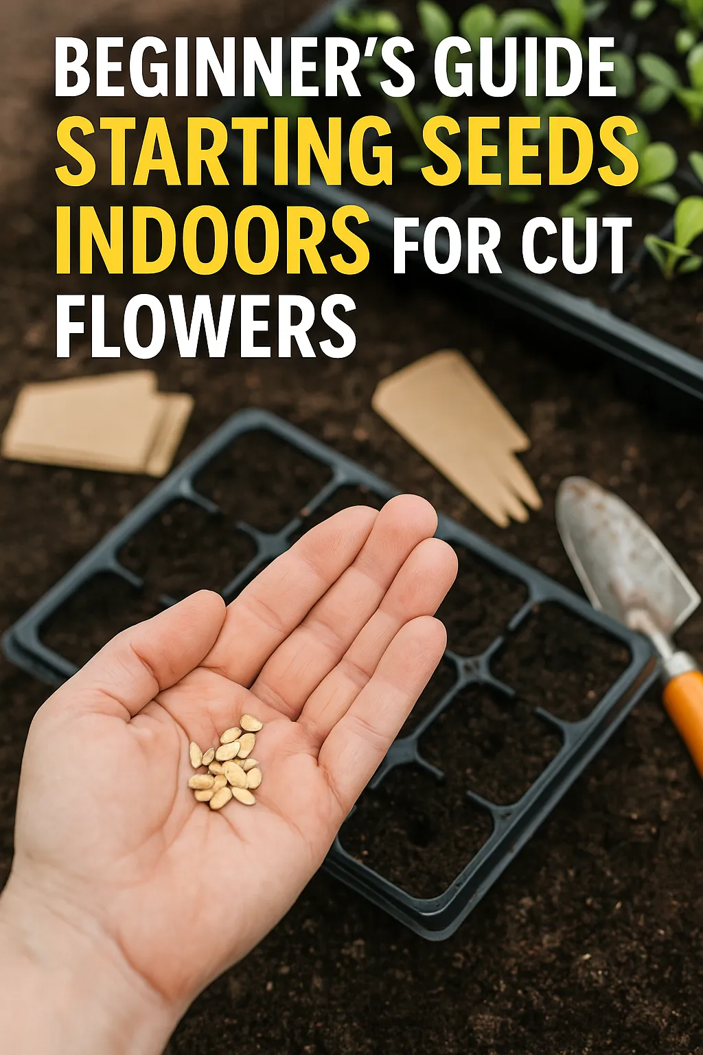Beginner’s Guide to Starting Seeds Indoors for Cut Flowers