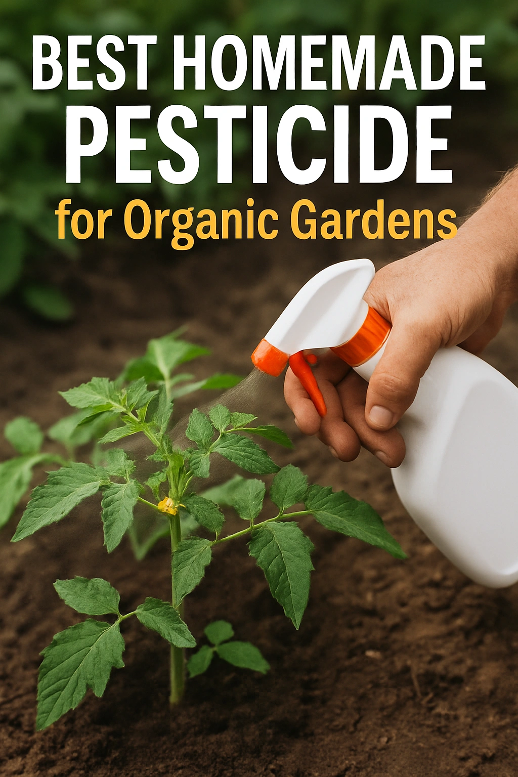 Best Homemade Pesticide for Organic Gardens