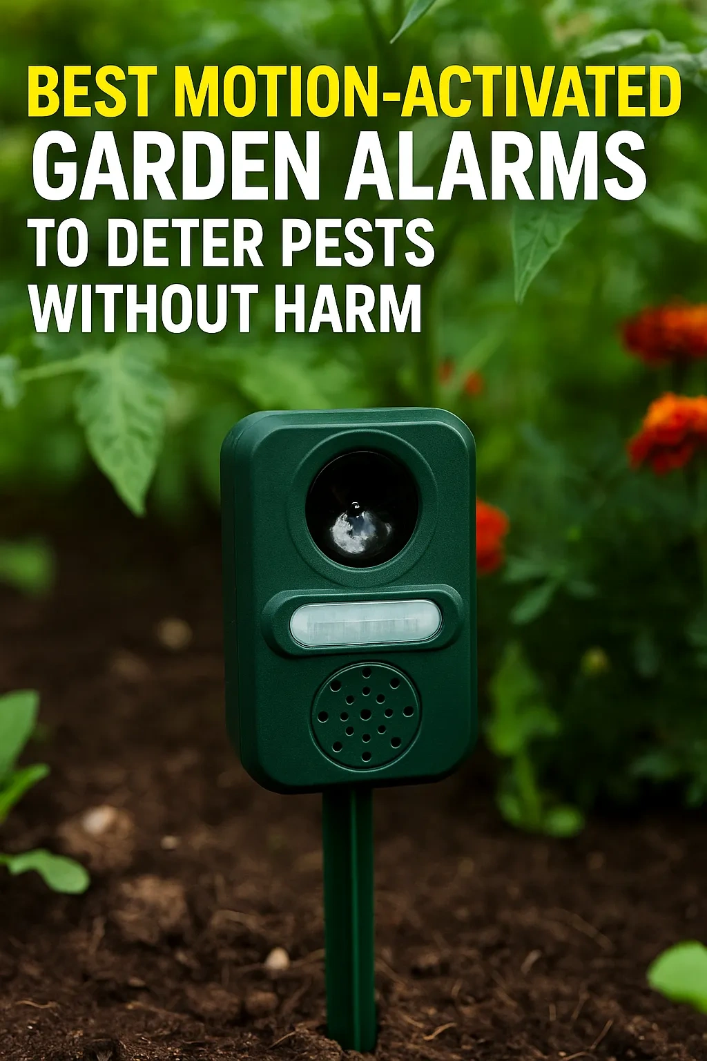 Best Motion-Activated Garden Alarms to Deter Pests Without Harm