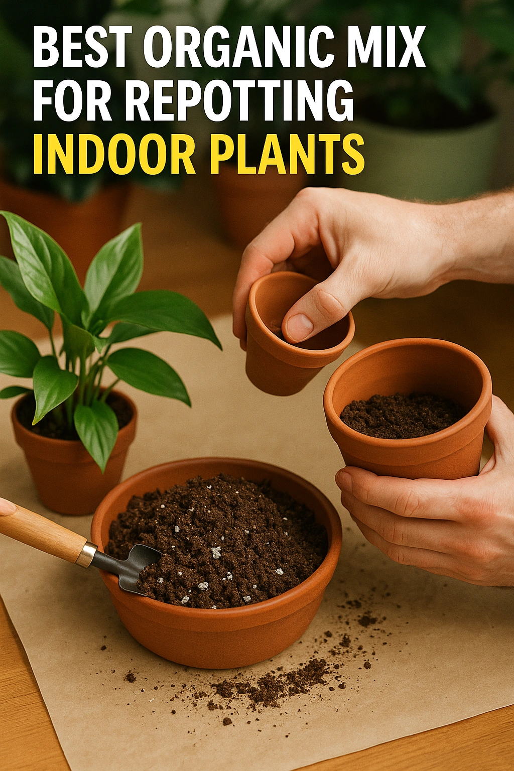 Best Organic Mix for Repotting Indoor Plants