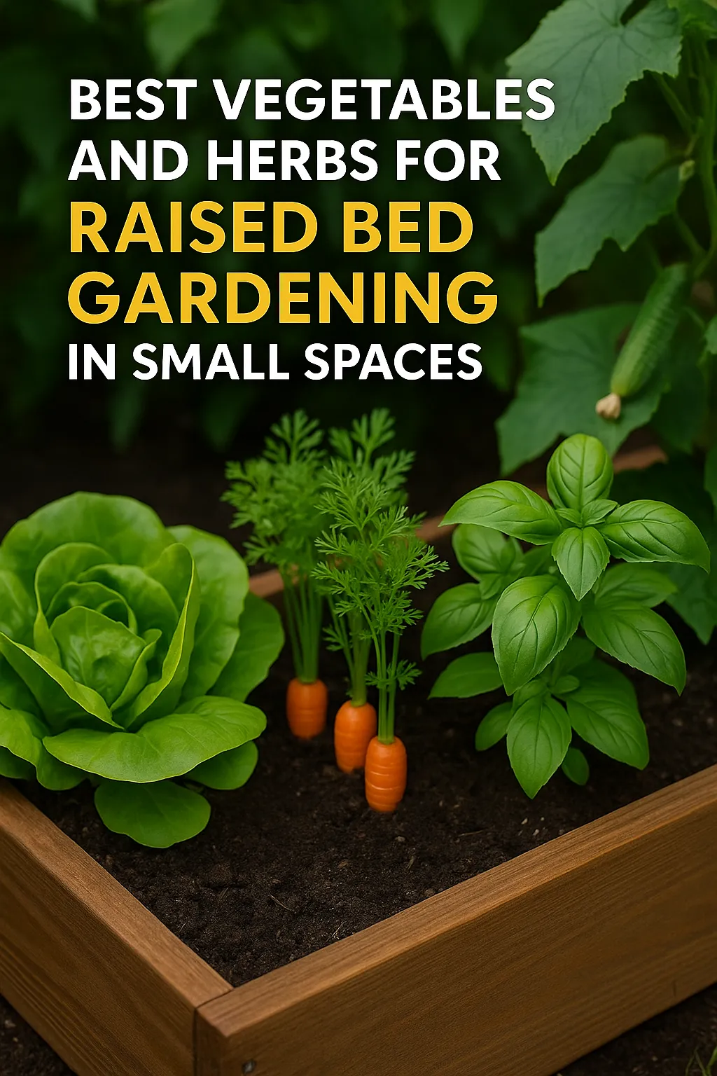 Best Vegetables and Herbs for Raised Bed Gardening in Small Spaces
