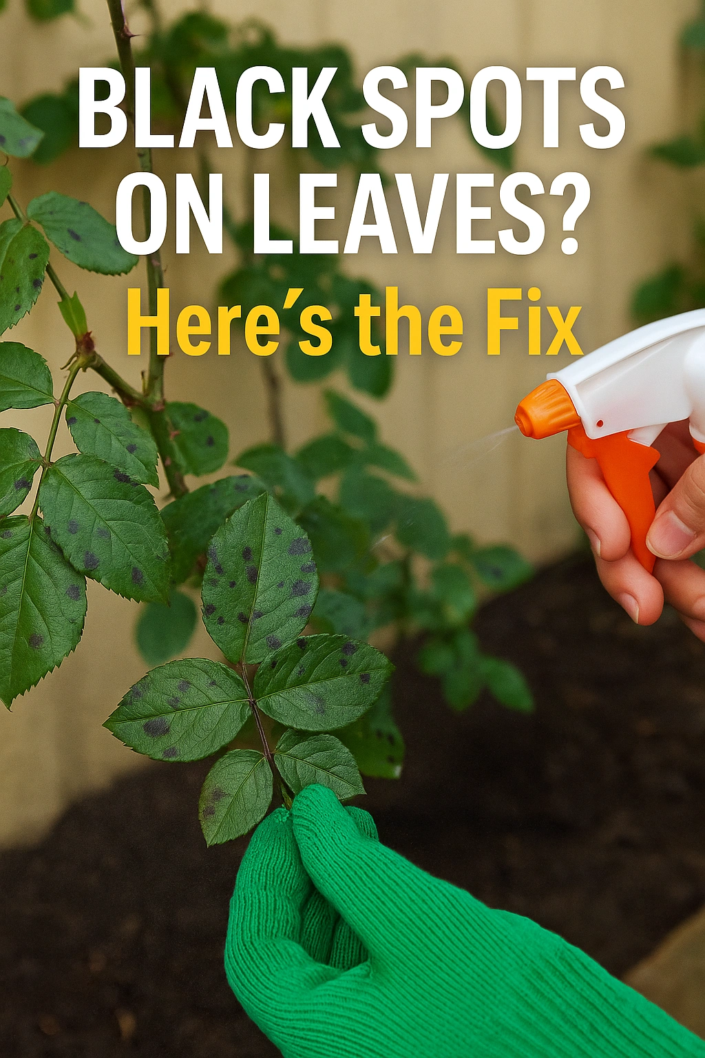 Black Spots on Leaves Here’s the Fix