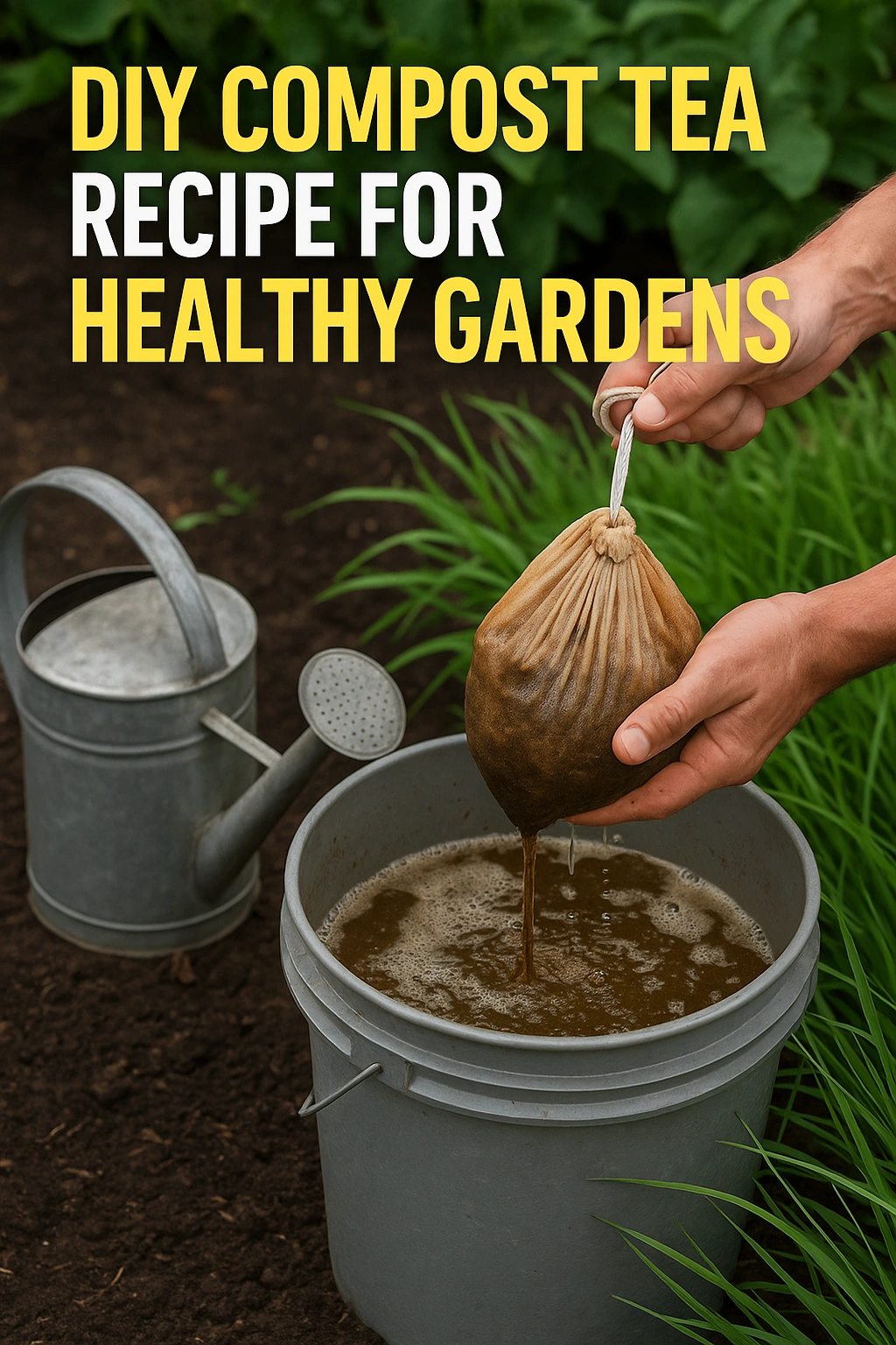 DIY Compost Tea Recipe for Healthy Gardens