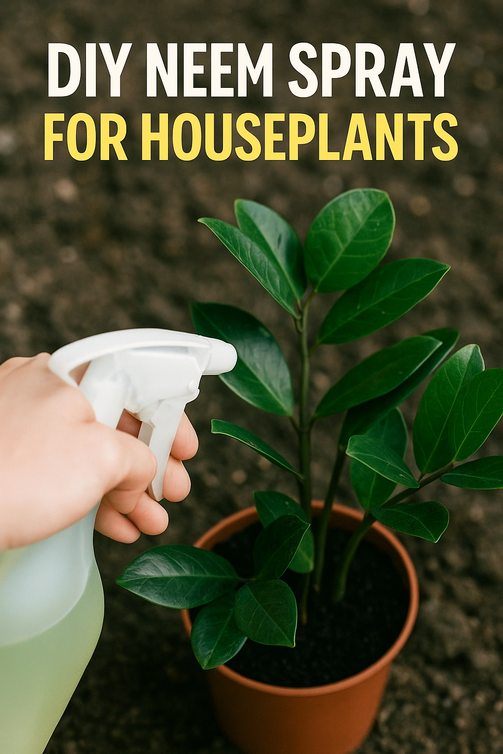 DIY Neem Spray for Houseplants