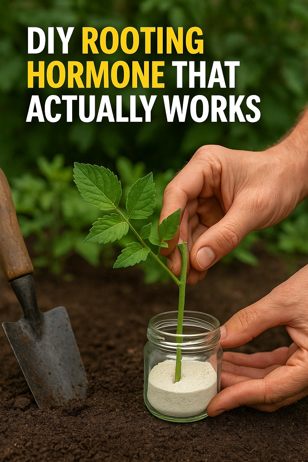 DIY Rooting Hormone That Actually Works