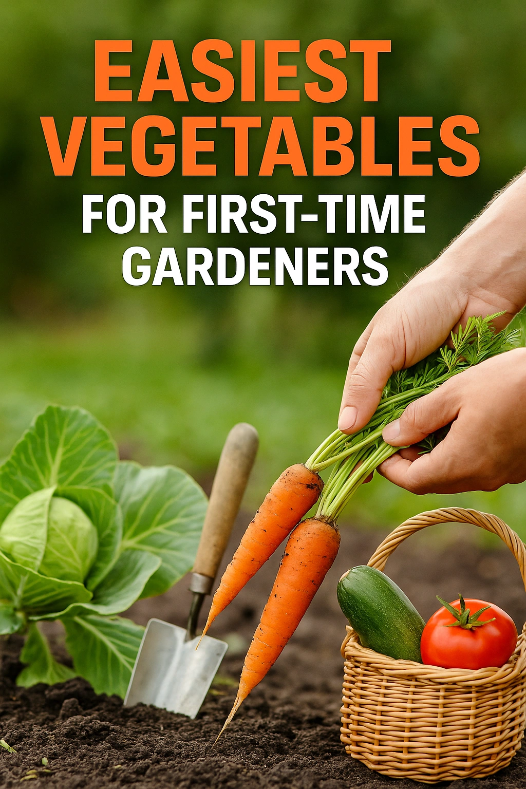 Easiest Vegetables for First-Time Gardeners