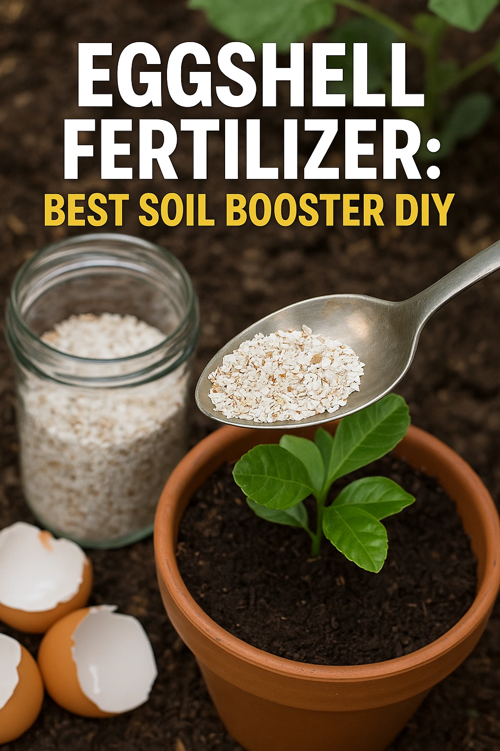 Eggshell Fertilizer Best Soil Booster DIY