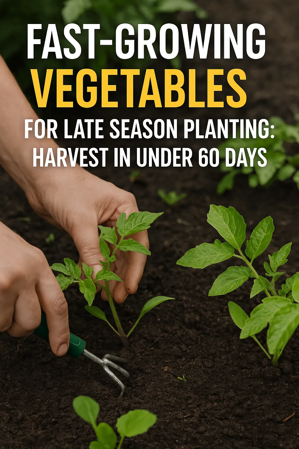 Fast-Growing Vegetables for Late Season Planting_ Harvest in Under 60 Days