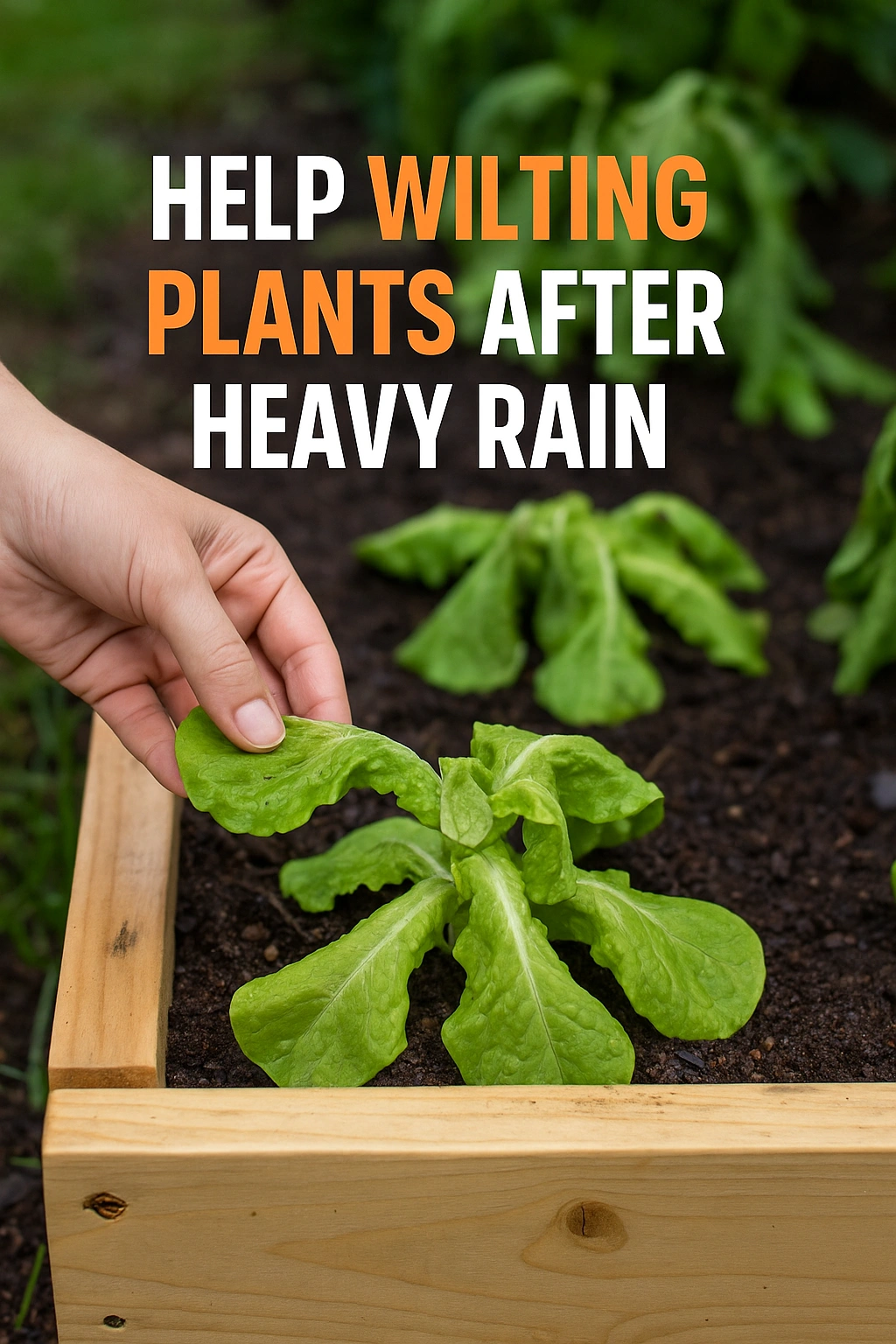 Help Wilting Plants After Heavy Rain