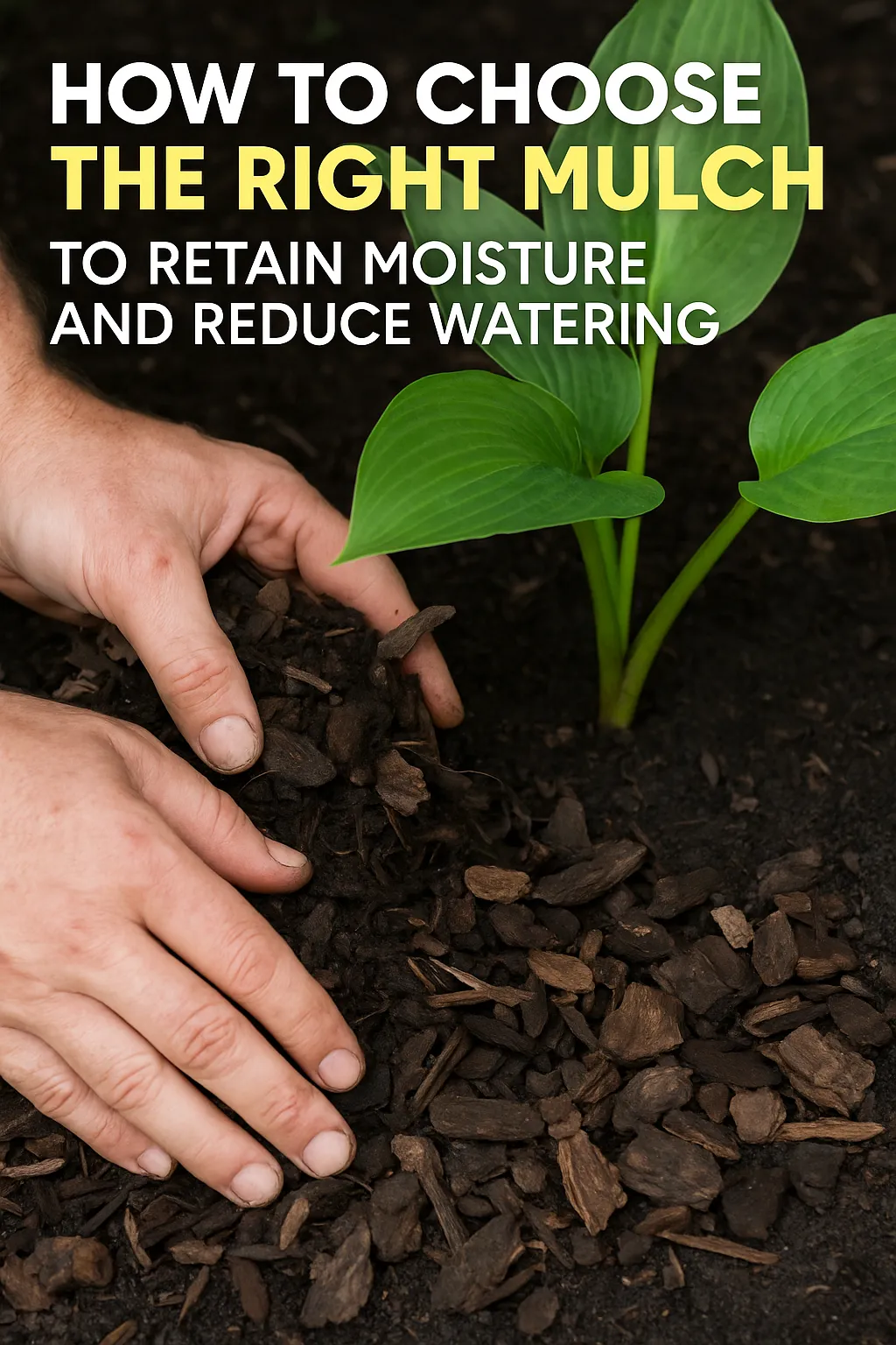 How to Choose the Right Mulch to Retain Moisture and Reduce Watering
