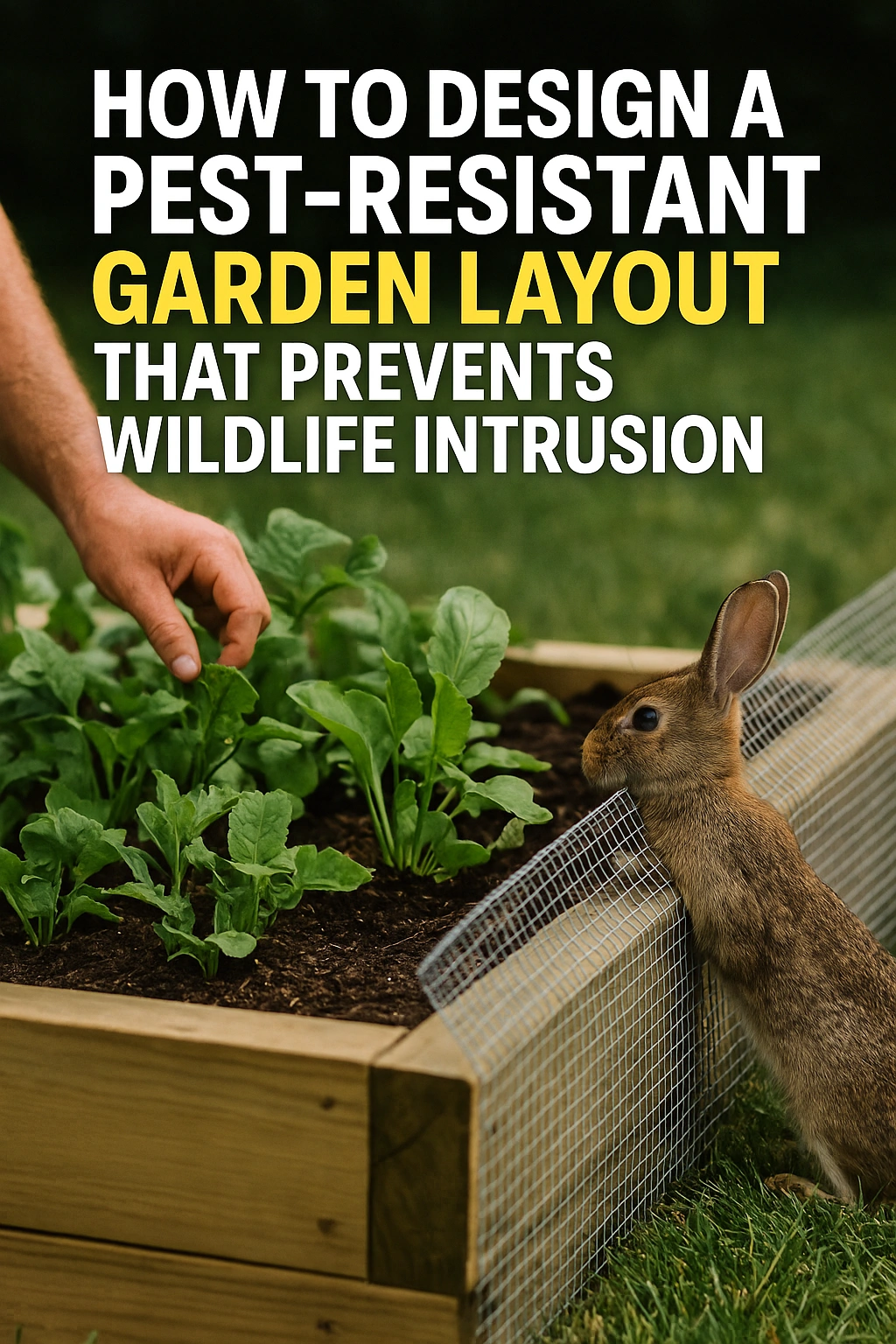 How to Design a Pest-Resistant Garden Layout That Prevents Wildlife Intrusion