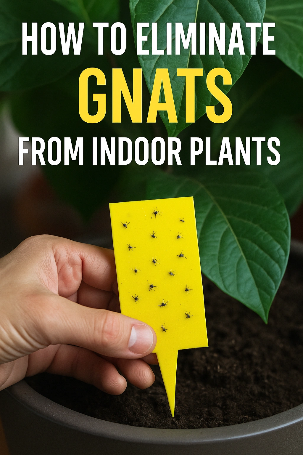 How to Eliminate Gnats from Indoor Plants