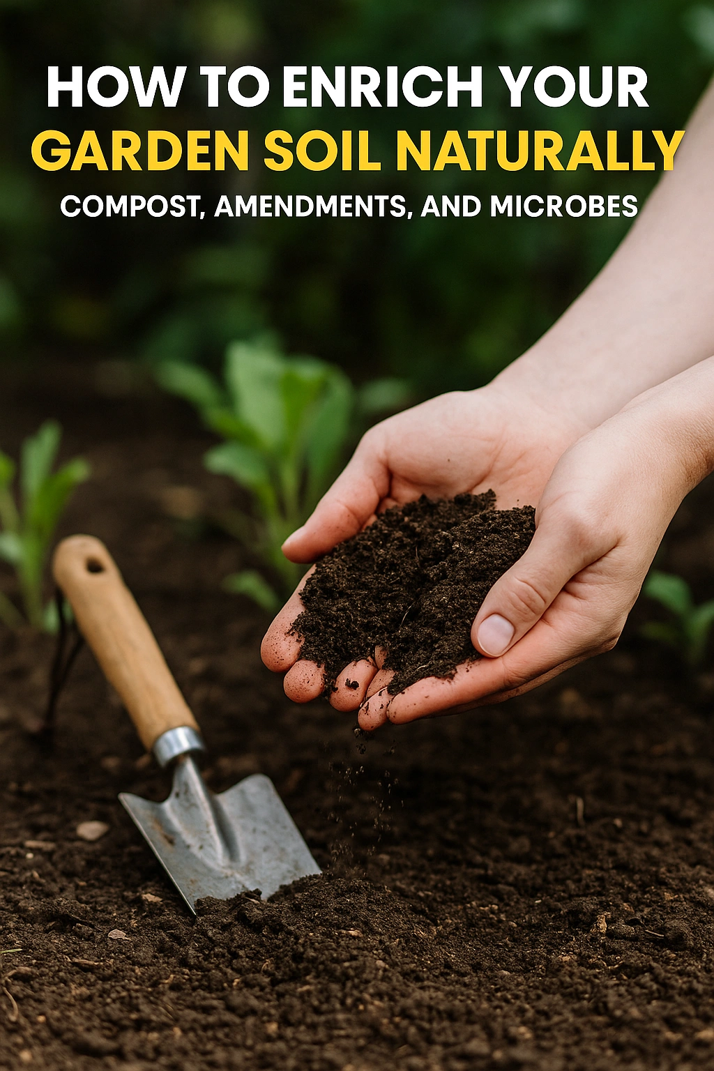 How to Enrich Your Garden Soil Naturally Compost, Amendments, and Microbes