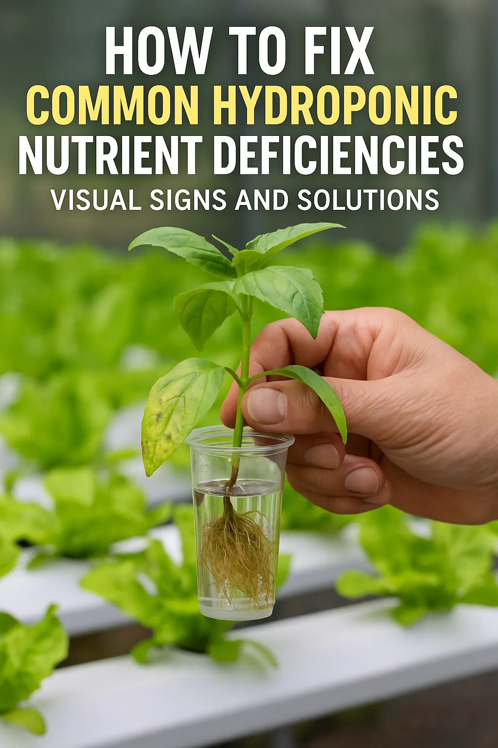 How to Fix Common Hydroponic Nutrient Deficiencies_ Visual Signs and Solutions