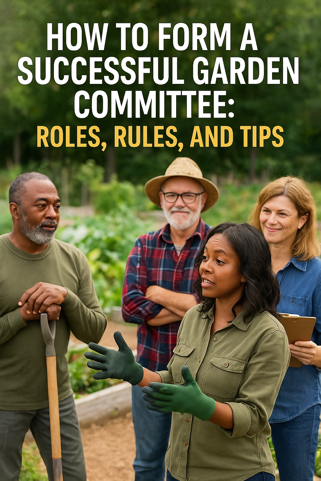 How to Form a Successful Garden Committee Roles, Rules, and Tips