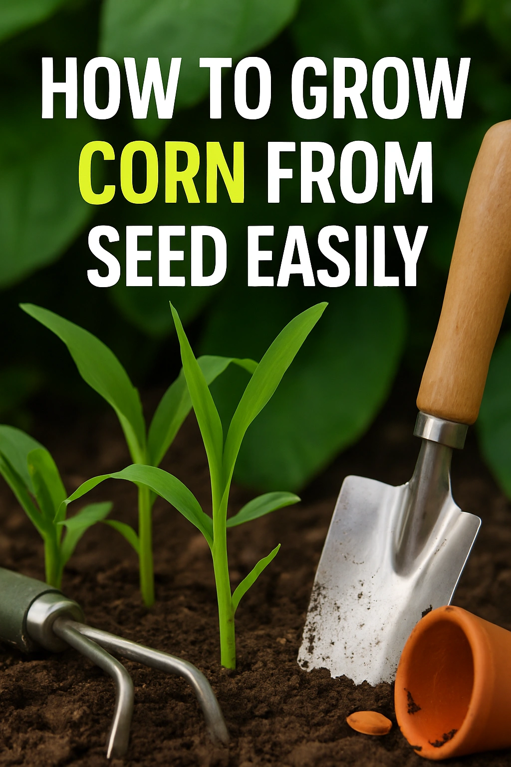 How to Grow Corn from Seed Easily