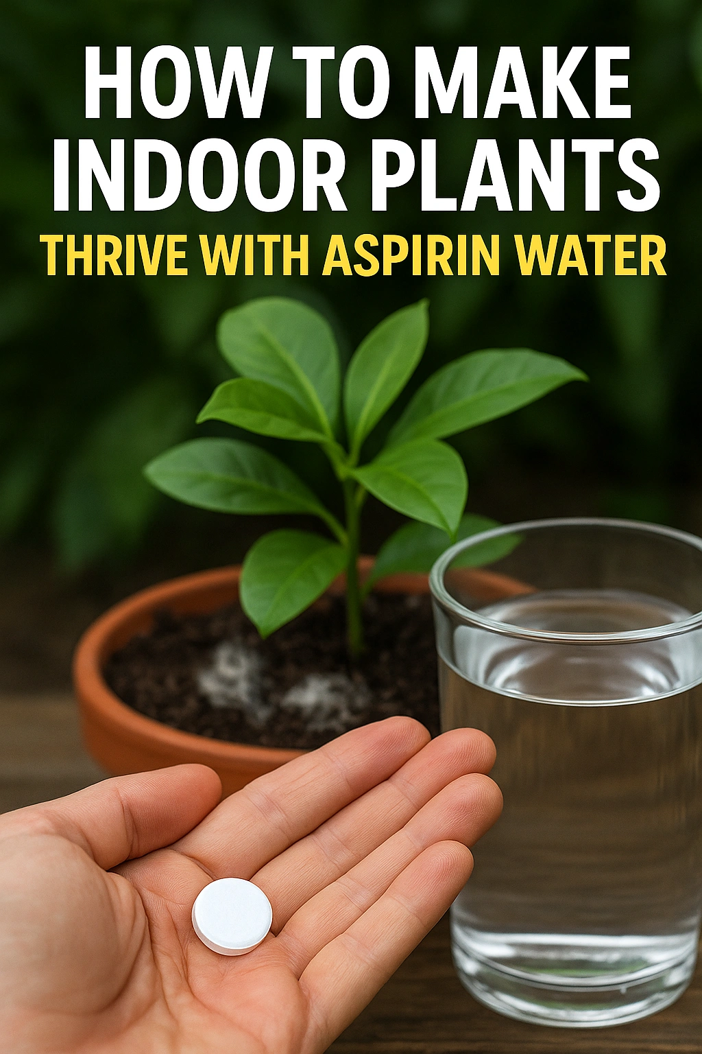 How to Make Indoor Plants Thrive With Aspirin Water